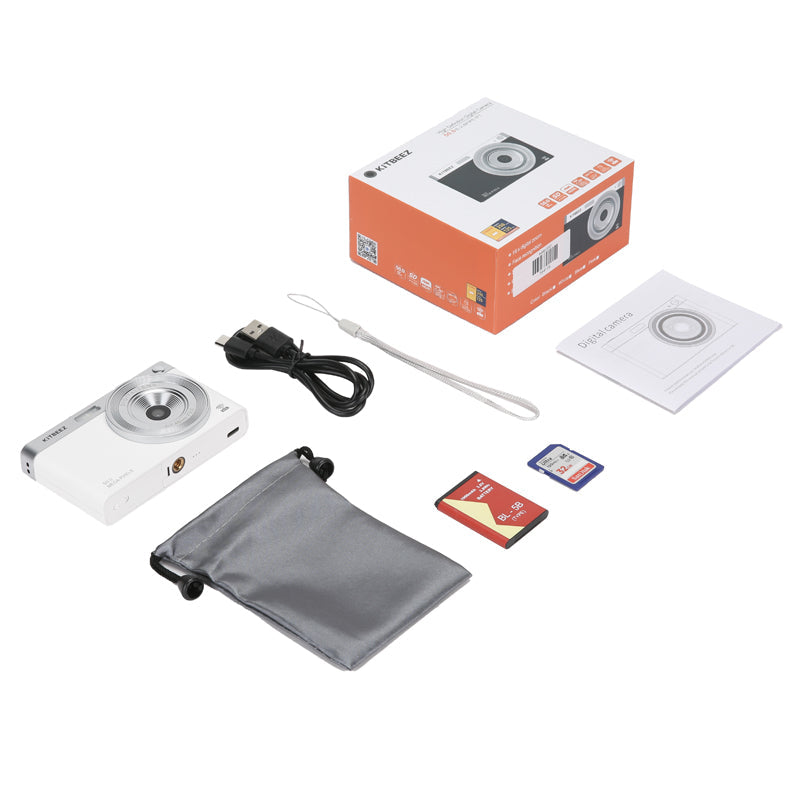 KiTBEEZ KF-1 Upgrade WiFi CCD Camera Digital Camera 50MP 16X Zoom